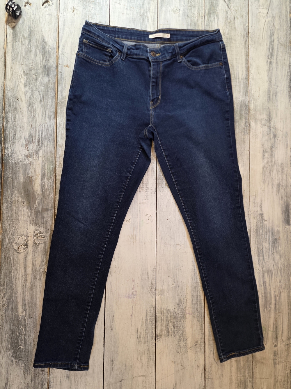Levi's 711 Women's Dark Indigo Skinny Jeans sz 32x30